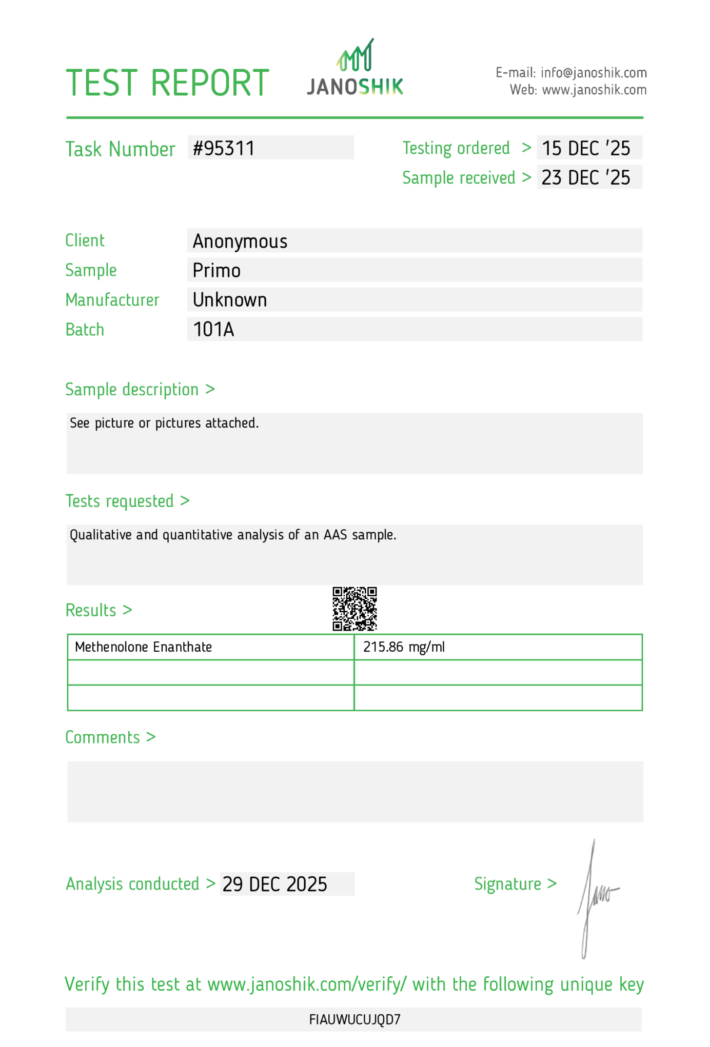 Clarus² Primo E 200 10ml