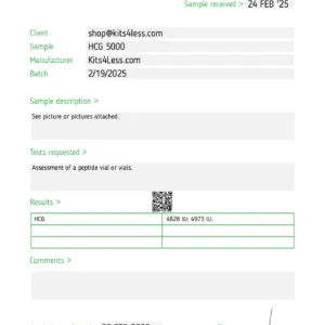 HCG 5000 IU (Single Vial)