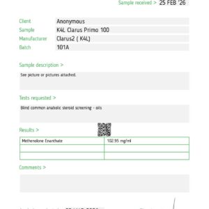 Clarus² Primo E 100 10ml