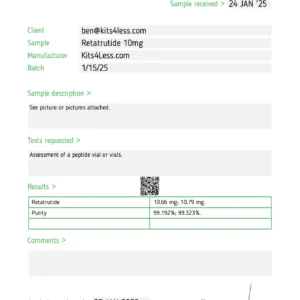 Retatrutide 100mg Kit