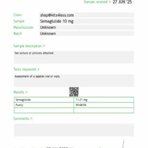 Semaglutide 10mg (Single Vial)