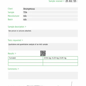 Turinabol 25mg