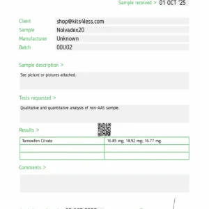 Tamoxifen (Nolvadex) 20mg
