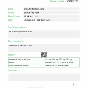 HGH Snowcap Plus | B