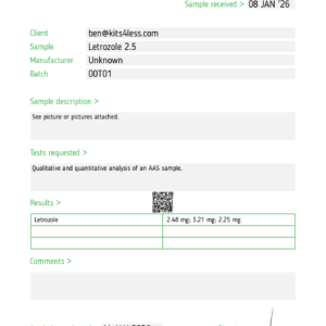 Letrozole 2.5mg