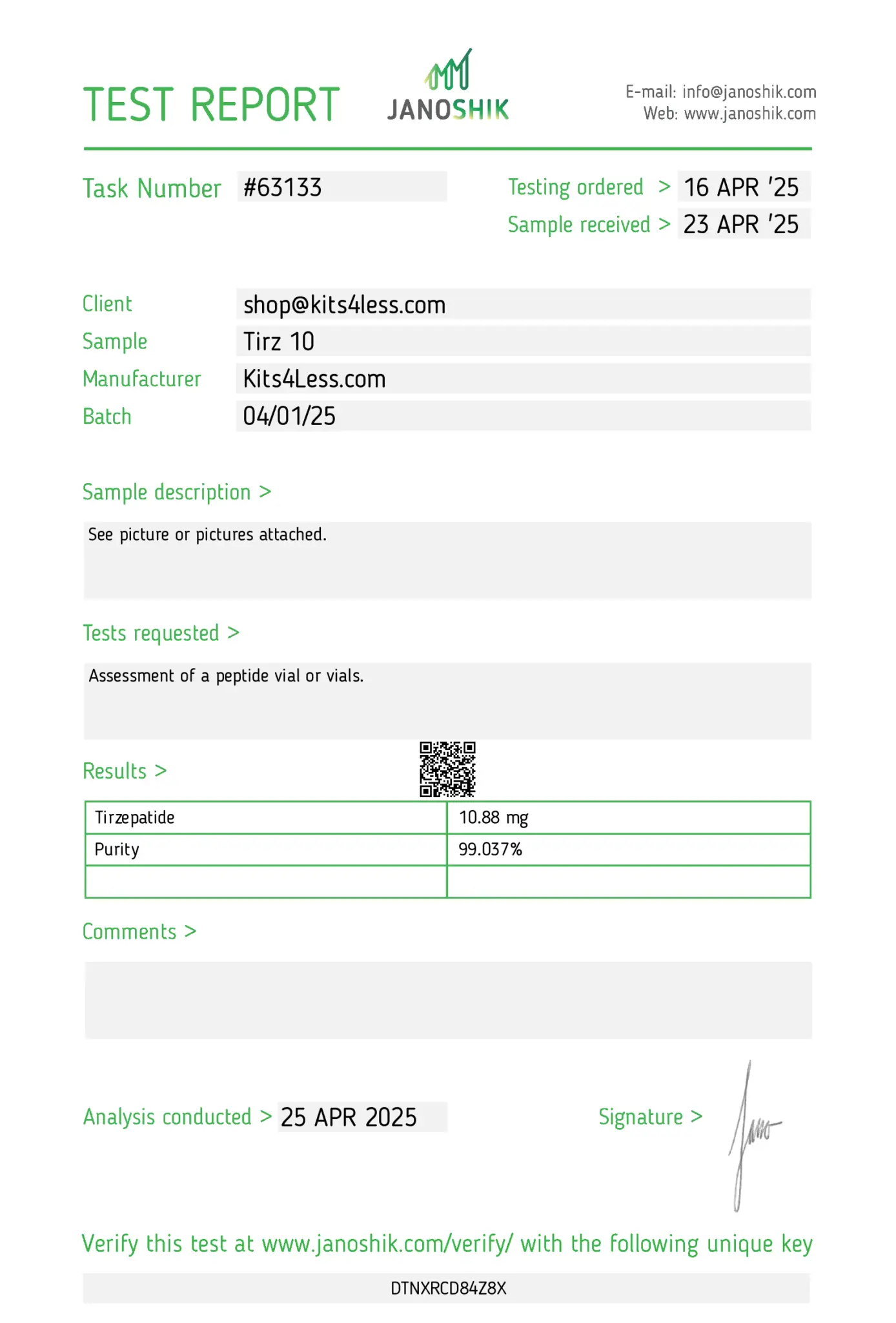 Tirzepatide 10mg (Single Vial)
